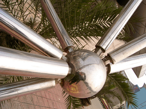 遵义不锈钢螺栓球网架